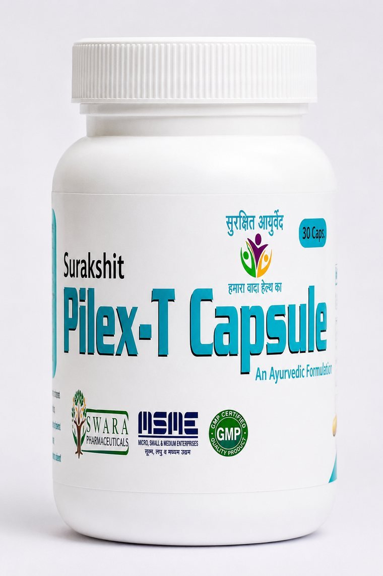 Surakshit Pilex-T Capsule — बवासीर आयुर्वेदिक हर्बल उपाय